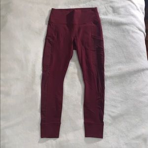 Fabletics Maroon leggings